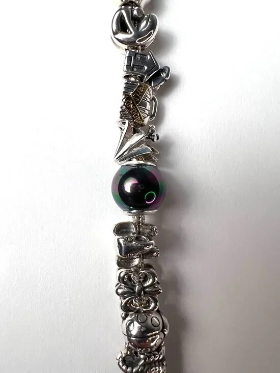 Genuine 925 Sterling Silver Charm Bracelet-Fully Loaded Animal & Home Themes - Picture 5 of 12